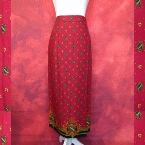 Pendelton Red Skirt Size 16